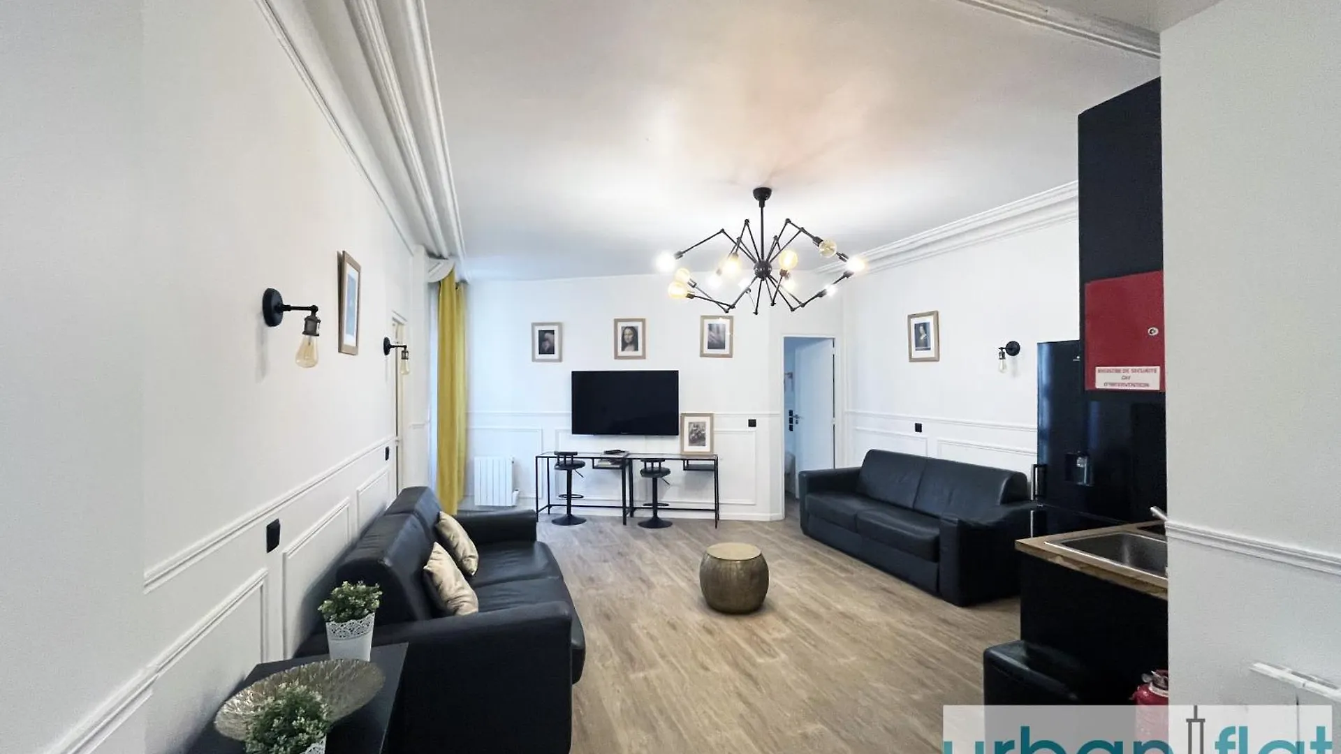 Apartmán Urban Flat 107 - Sublime 4 Bedroom Opera Paříž